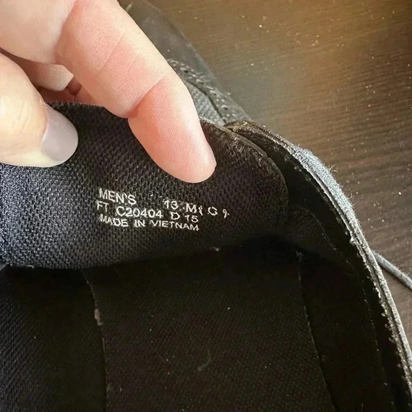 Cole Han Black Dress Shoes with Ties - Picture 6 of 6